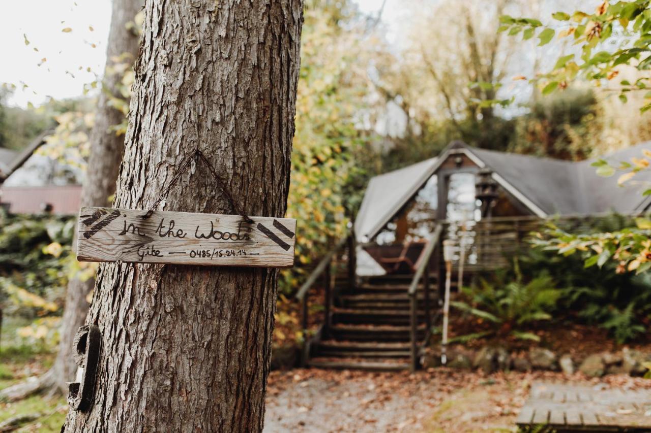 Chalet Scandinave Avec Sauna Ir - In The Woods Gesves Exterior foto